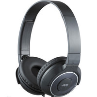  JVC 杰伟世 HA-S220 折叠头戴式耳机 黑色