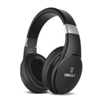宾果（Bingle）FB110 立体声头戴式蓝牙耳机 重低音手机电脑游戏耳麦（黑色）
