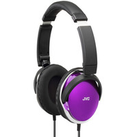  JVC 杰伟世 S660 折叠头戴式耳机 紫色