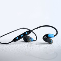 MEElectronics 迷籁 X7-BL 无线蓝牙耳机 (通用、动圈、入耳式、蓝黑)