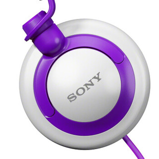 SONY 索尼 MDR-XB200 头戴式耳机 紫色