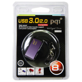 pqi 劲永 U822V USB3.0 U盘 紫色 8GB