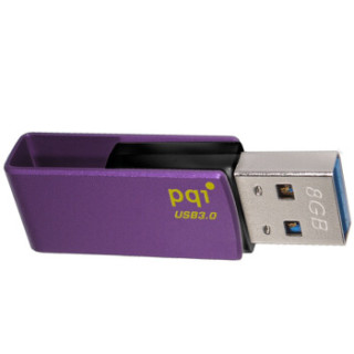 pqi 劲永 U822V USB3.0 U盘 紫色 8GB