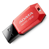  ADATA 威刚 UV100 USB 2.0 U盘 红色 8GB