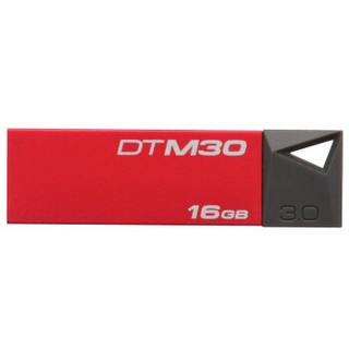  Kingston 金士顿 DTM30 USB3.0金属U盘 红宝石色 16GB