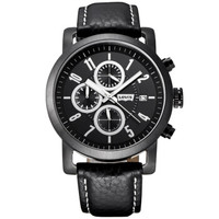 Levi's 李维斯 三眼计时系列 LTJ1413 男士石英腕表