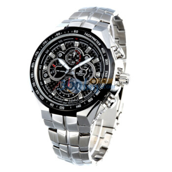 商品casio 卡西欧 edifice系列 ef-554sp-1a 四盘极速赛车计时石英男