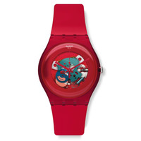 SWATCH 斯沃琪 炫彩透视系列 SUOR101 女士石英腕表