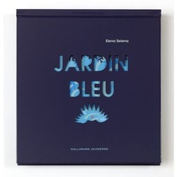 《 Jardin bleu Elena蓝色花园》 立体纸雕书 （法文原版）