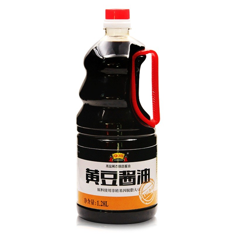 包邮 老才臣黄豆酱油1.28l