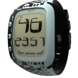 swatch斯沃琪touch触摸数码系列surb101电子中性手表