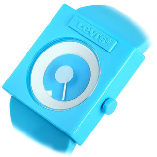 Levi's 李维斯 LTH0703 中性蓝色方形石英腕表