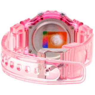 Disney 迪士尼 TLY-023 米奇LED多功能女孩手表  粉色塑胶带