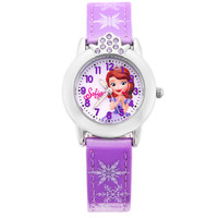 Disney 迪士尼 MK-14077S 儿童可爱公主石英表 紫水晶苏菲亚  防水夜光