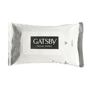 杰士派（GATSBY）劲酷洁面湿纸巾 爽滑型 洁面纸巾 清爽 提神 15片