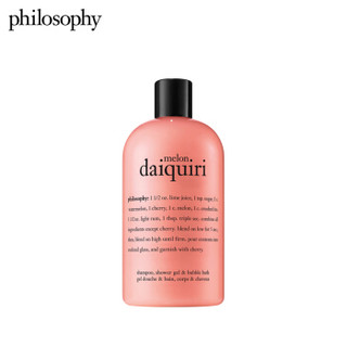 Philosophy 自然哲理 泡泡洗发沐浴露 甜瓜香型 480ml