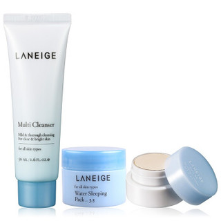 LANEIGE 兰芝 水凝清盈水乳基础礼盒（五件套）