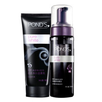  POND'S 旁氏 清透净白清洁套装(洁面乳100g+净澈卸妆摩丝165ml)