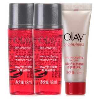  Olay 玉兰油 多效修护王牌面霜套装（多效修护霜50g*2+新生3件套礼包+新生面膜*4）