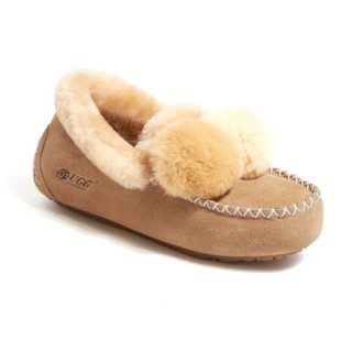 DK Sheepskin UGG DK211 女士加绒保暖内增高豆豆鞋