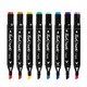 Touch mark 三代 双头油性马克笔套装 24色 含高光笔+勾线笔