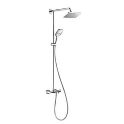 hansgrohe 汉斯格雅 26777007 双飞雨240超大顶喷恒温花洒套装