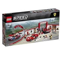 LEGO 乐高 Speed Champions 超级赛车系列 75889 赛车法拉利体验中心