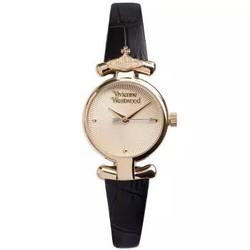 薇薇安·威斯特伍德（Vivienne Westwood）手表 小巧复古镀金皮带石英女表 BFVV090GDBK *3件
