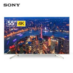 索尼(SONY) KD-55X8500F 55英寸 4K超清安卓智能液晶电视(银色)