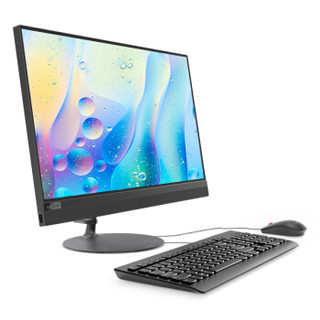 Lenovo 联想 AIO 520 一体机台式电脑（i3-8100T 4G 128G SSD 集显 ）黑