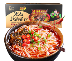 光友 绵阳米粉 牛肉米线 155g*3袋 *8件