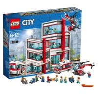 88VIP、值友专享：LEGO 乐高 城市系列 60204 城市医院