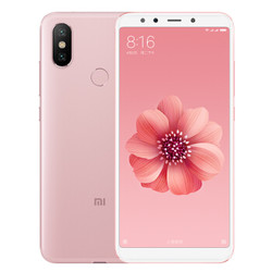 MI 小米6X 全网通 智能手机 樱花粉 4GB 64GB