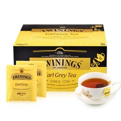 英国Twinings川宁欧洲进口英式豪门伯爵红茶2g*50片100g茶包茶叶