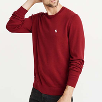 Abercrombie & Fitch 197131-3 AF 男士长绒棉针织衫