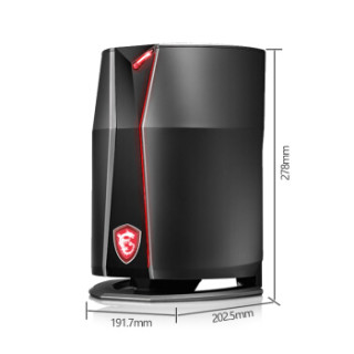 msi 微星 G65VR 263CN 台式电脑主机 (Intel i7、GTX1070 8G、16G、固态 256G 机械 1T)