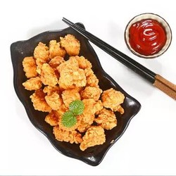 上鲜 鸡米花/盐酥鸡 500g/袋 出口日本级 清真食品 日系原味 炸鸡 速冻食品 快餐鸡肉 *4件+凑单品