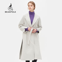 BEANPOLE 滨波 BF7X30C15 女士宽松系带大衣 黑色 160/84A