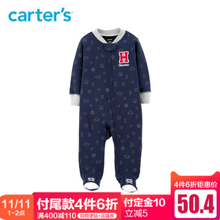 Carter's 男宝包脚全棉连体衣