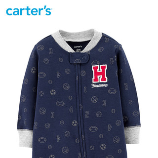 Carter's 男宝包脚全棉连体衣