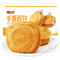 盐津铺子 手撕面包 原味 1050g