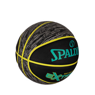 SPALDING 斯伯丁 Extreme印花系列 SBD0159A 室外7号橡胶篮球