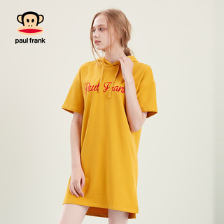 PAUL FRANK 大嘴猴 女时尚连帽短袖连衣裙PFCTE182041W