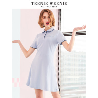 TEENIE WEENIE 维尼熊 女polo裙连衣裙小清新裙子TTOM82402A