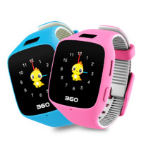 360 360儿童手表5C 手表 (硅胶、蓝色、蓝色、蓝色 粉色)