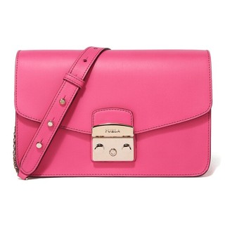 FURLA 芙拉 METROPOLIS系列 920410 女士单肩斜挎包 黑色