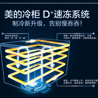 Midea 美的 SD/SC336HKMA  冰柜