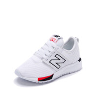 New Balance KA247 男女童系带小白鞋