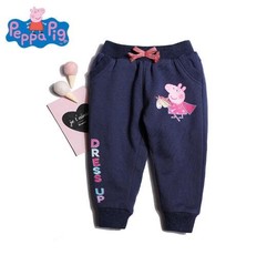 Peppa Pig 小猪佩奇 女童加绒卫裤 *3件