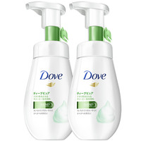 Dove 多芬 润泽洁面泡泡系列净透柔嫩洁面慕斯 160ml*2